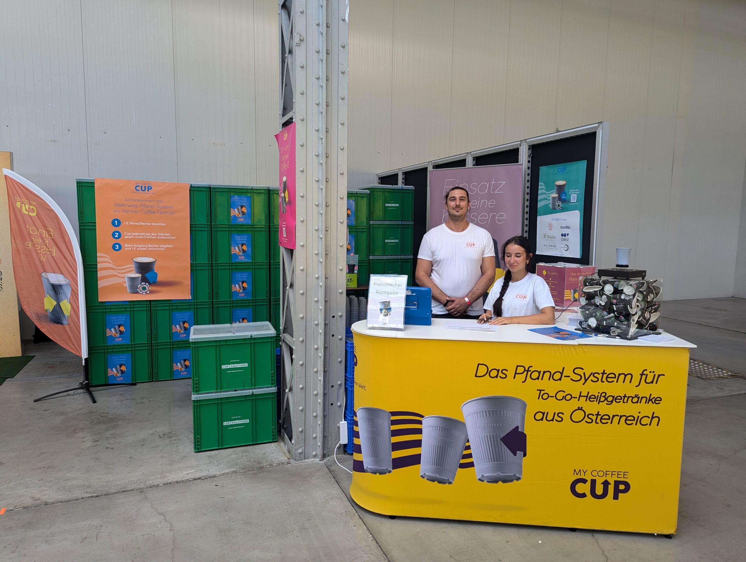 myCoffeeCup am Vienna Coffee Festival